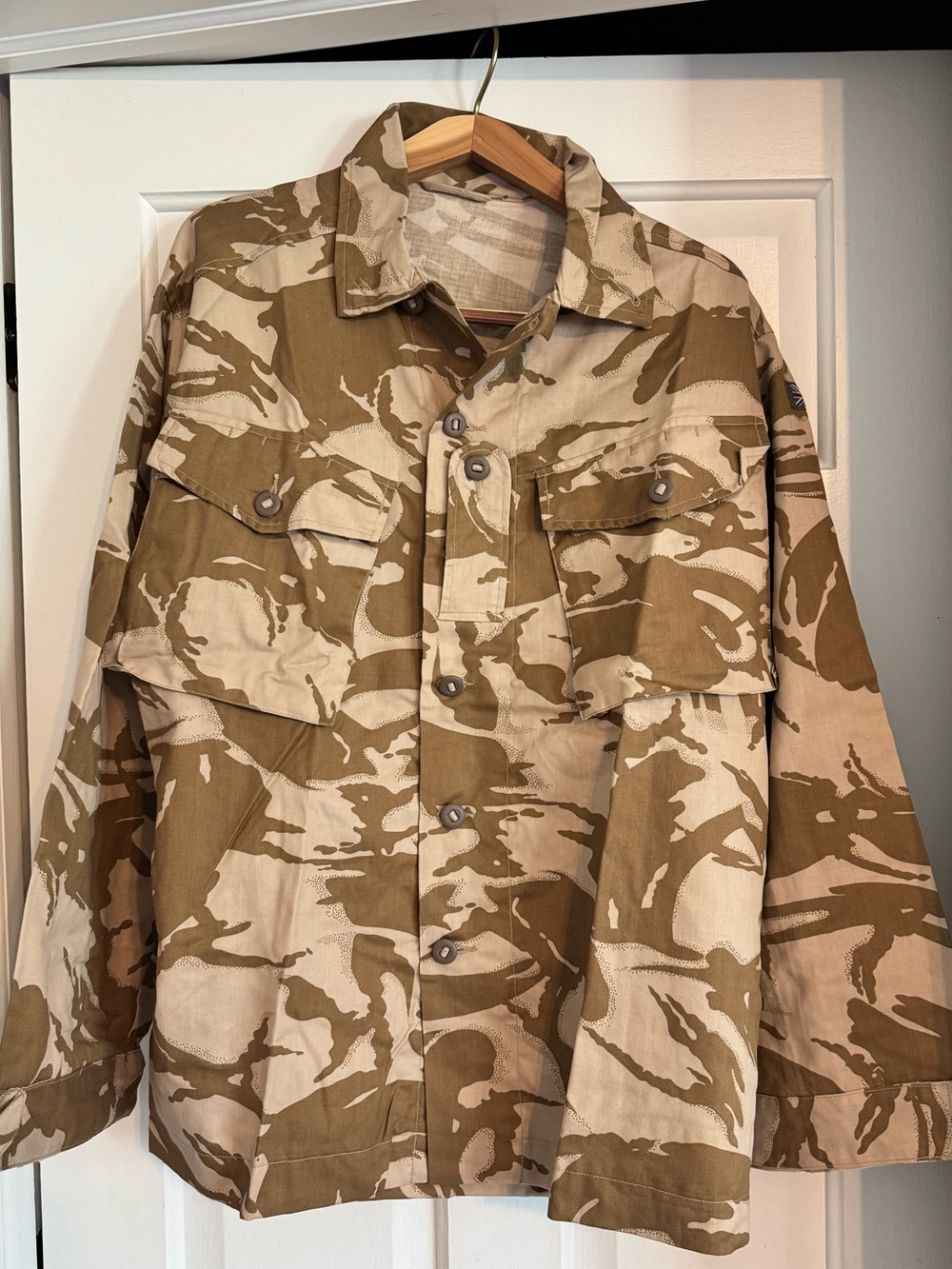 British Tropical DPM Field Jacket - Tan & Cream